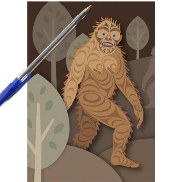 Sasquatch Carte postale