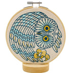 Kit de broderie de hibou de scie