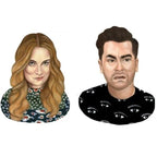 Schitt's Creek Magnet Set - Alexis & David Rose