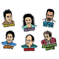 Seinfeld Sticker 6 Pack