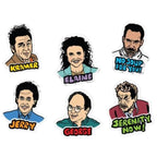 Seinfeld Sticker 6 Pack