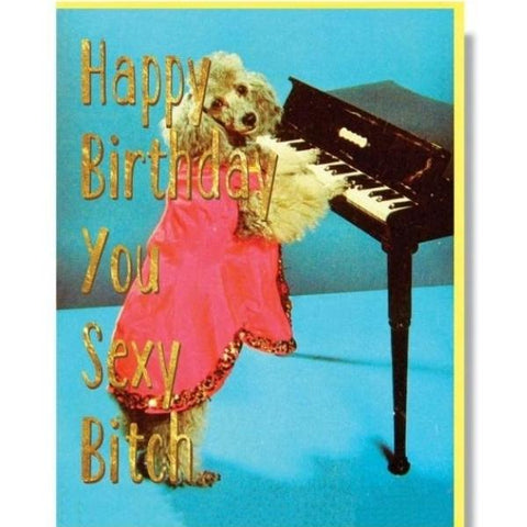 Sexy Bitch Birthday Card