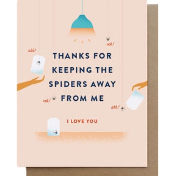 Spiders Love Card