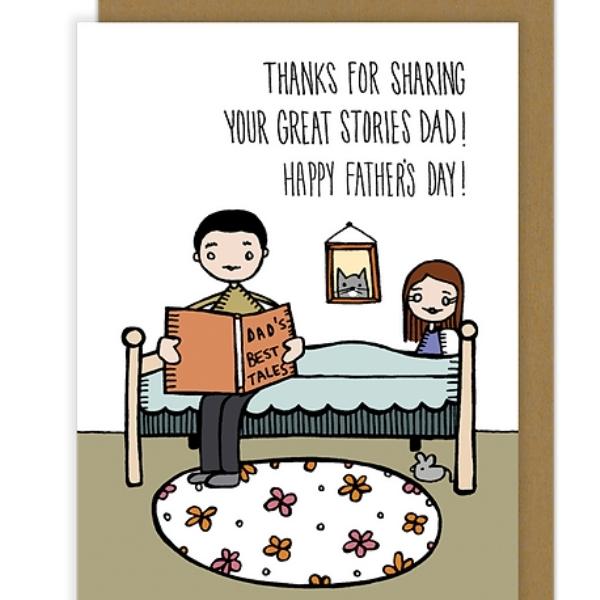 Stories Father's Day Card