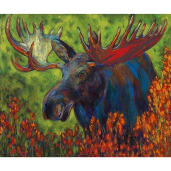 Surprise Visit Moose Card