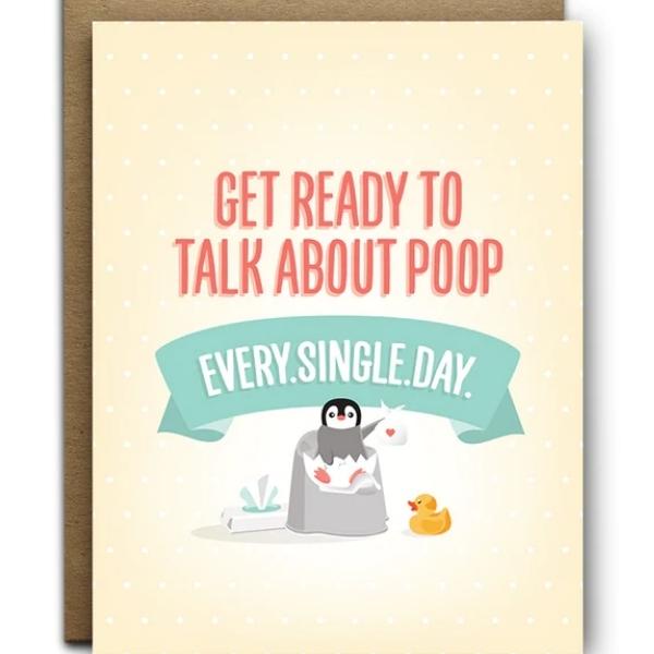 Talk About Poop Card