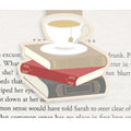 Tea On Books - Marque-page magnétique géant