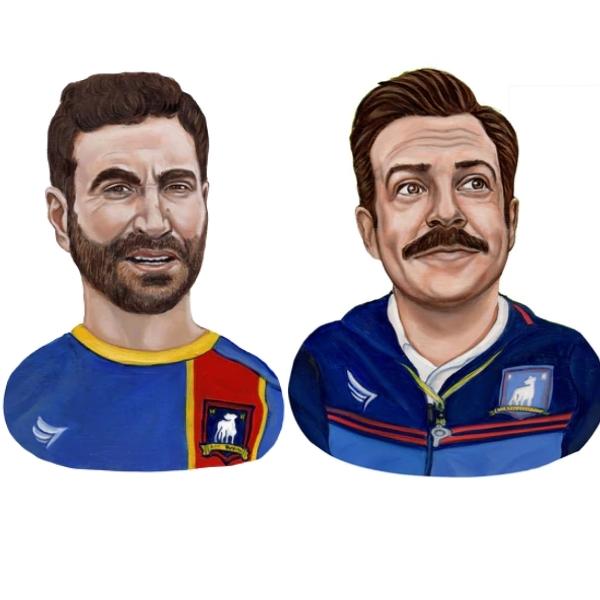 Ted Lasso Magnet Set - Ted & Roy