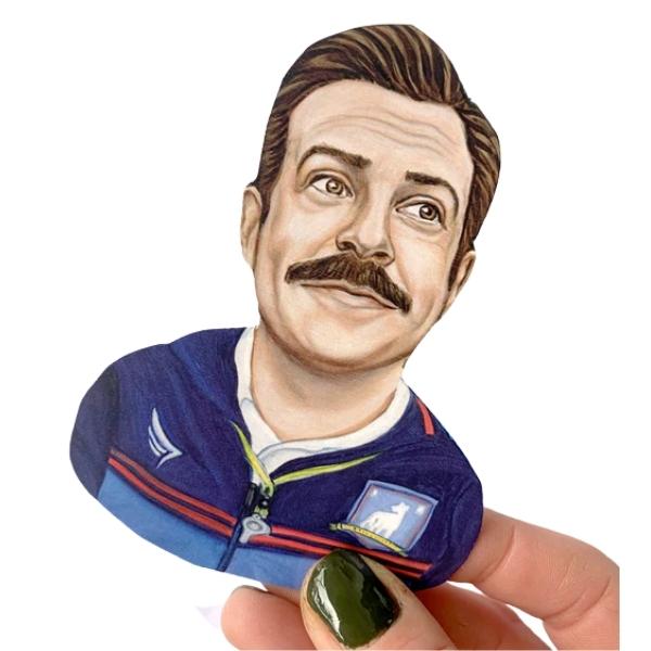 Ted Lasso Magnet Set - Ted & Roy