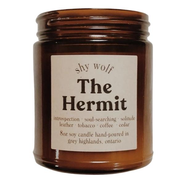 La bougie inspirée du Tarot Ermite