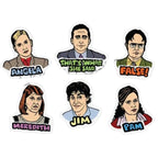 The Office Sticker 6 Pack