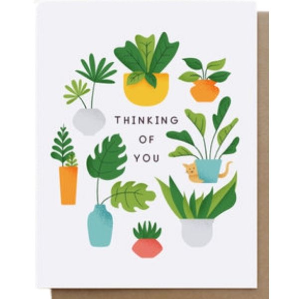 Thinking of You Plants Card