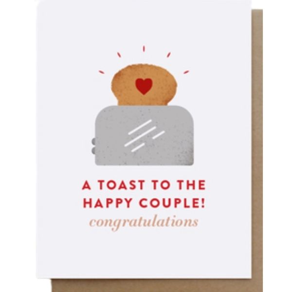 Toast the Happy Couple Card
