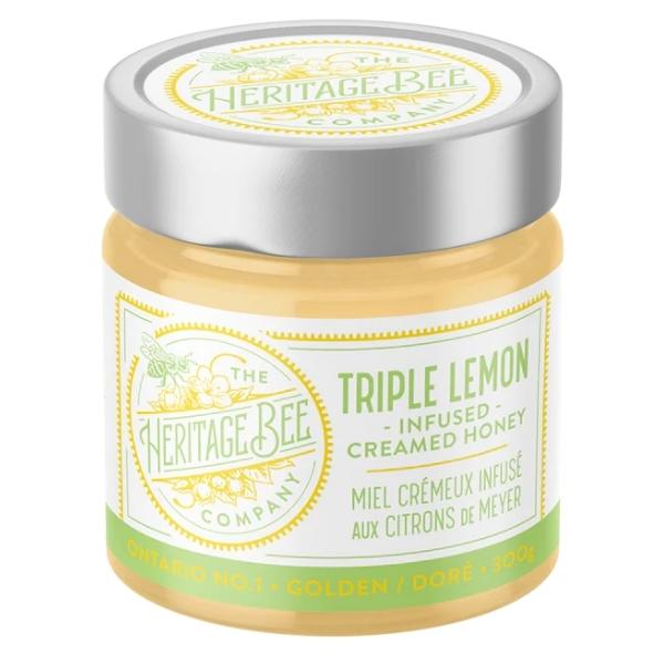 Triple Lemon Creamed Honey