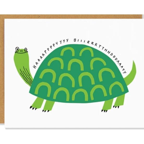 Turtle Birthday Card