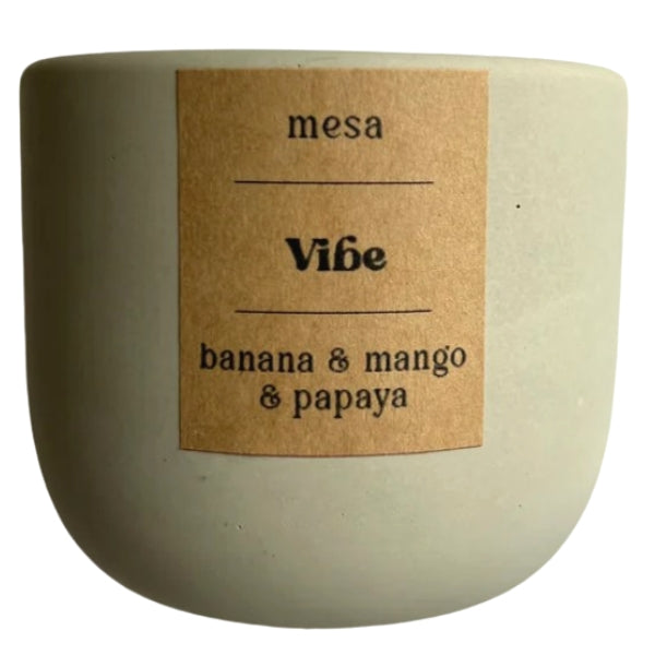 Vibe Concrete Soy Candle