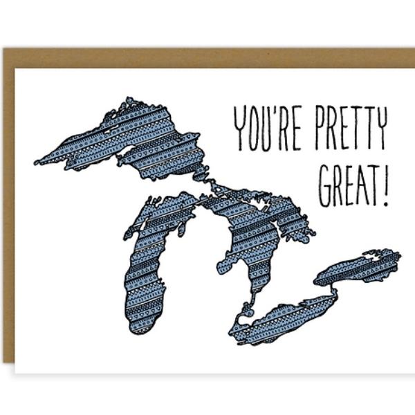 You're Pretty Great Card