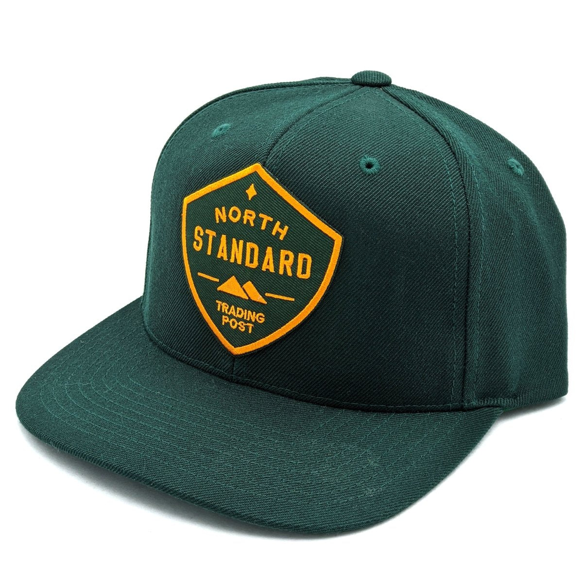 Adult Shield Snapback Hat - Spruce w/Spruce Patch - North Standard Trading Post