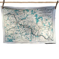 Algonquin Park Vintage Tea Towel - Vintage Map Co.