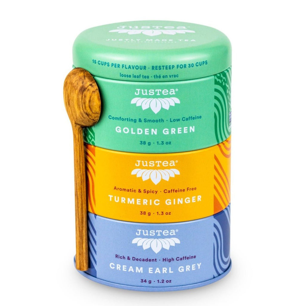 Assorted Tea Trio - Loose Leaf - JusTea