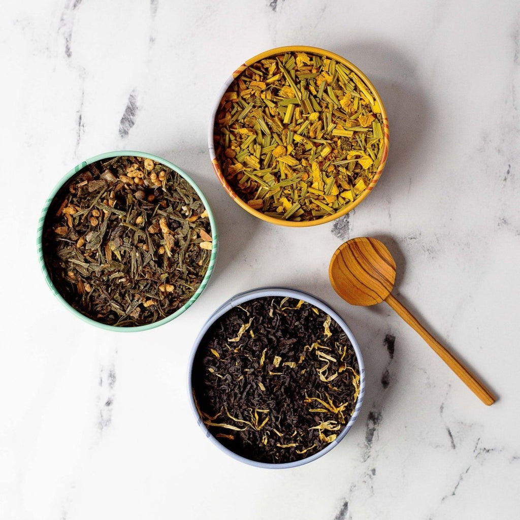 Assorted Tea Trio - Loose Leaf - JusTea