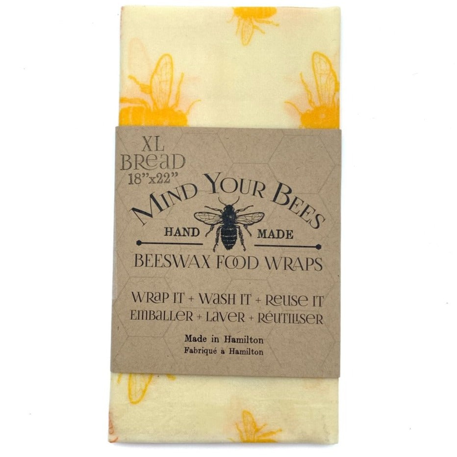 Beeswax Bread Wrap (XL) - (AA) Mind Your Bees - Mind Your Bees