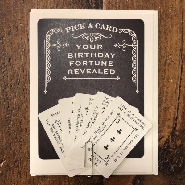 Birthday Fortune Card - The Regional Assembly of Text