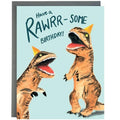 Birthday Dinosaurs Card