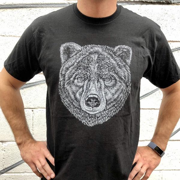 Black Bear T-Shirt - Andrea Hooge