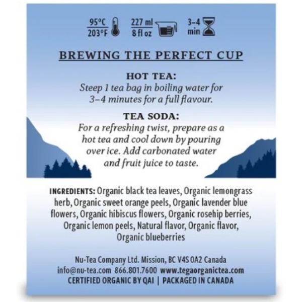 Organic Blueberry Lavender - Tea Bags