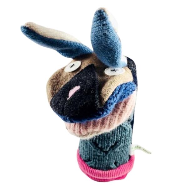 Bunny Wool Puppet (Final Sale) - Cate & Levi
