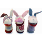 Bunny Wool Puppet (Final Sale) - Cate & Levi