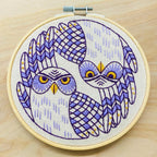 Burrowing Owls Embroidery DIY Kit - Hook, Line & Tinker