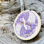 Burrowing Owls Embroidery DIY Kit - Hook, Line & Tinker