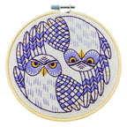 Burrowing Owls Embroidery DIY Kit - Hook, Line & Tinker