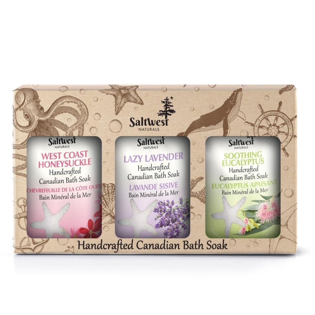 Calming Bath Gift Box - Salt West Naturals Inc.