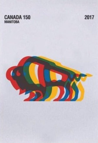 Canada 150 Manitoba Souvenir Print (12" x 18") (Final Sale) - Alexandre Laquerre