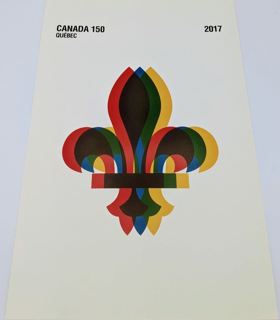 Canada 150 Quebec Souvenir Print (12" x 18") (Final Sale) - Alexandre Laquerre