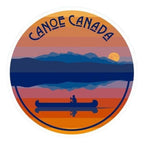 Canoe Canada Sticker - Damn Fine Prints