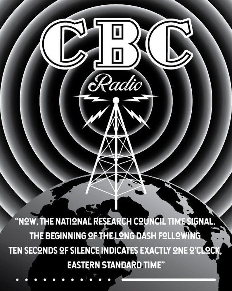 CBC Radio Time Signal Print (11