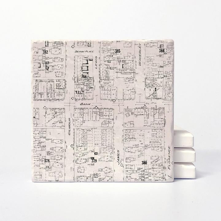 Centretown Neighbourhood Coasters - VersaTile Design