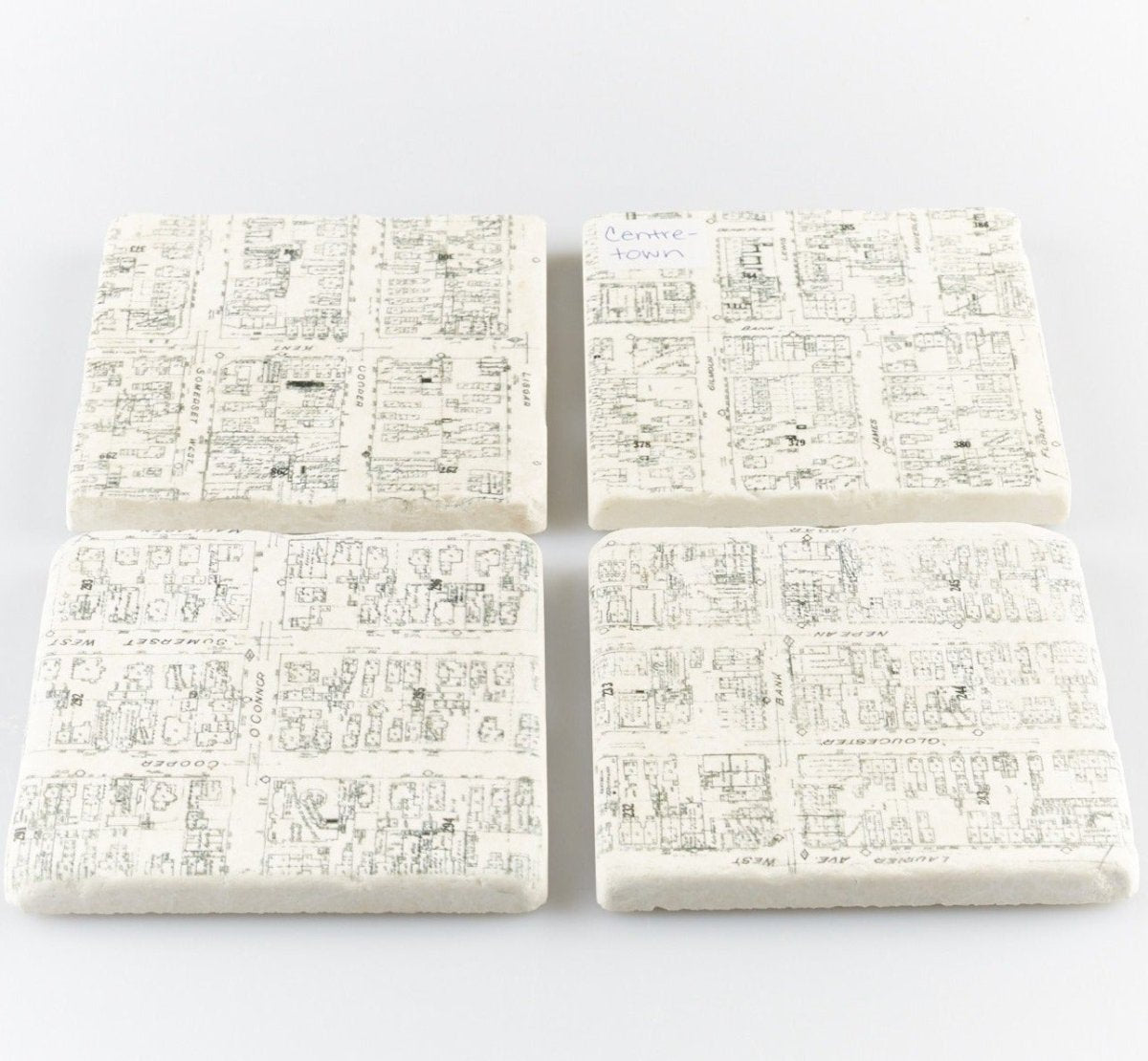 Centretown Neighbourhood Coasters - VersaTile Design