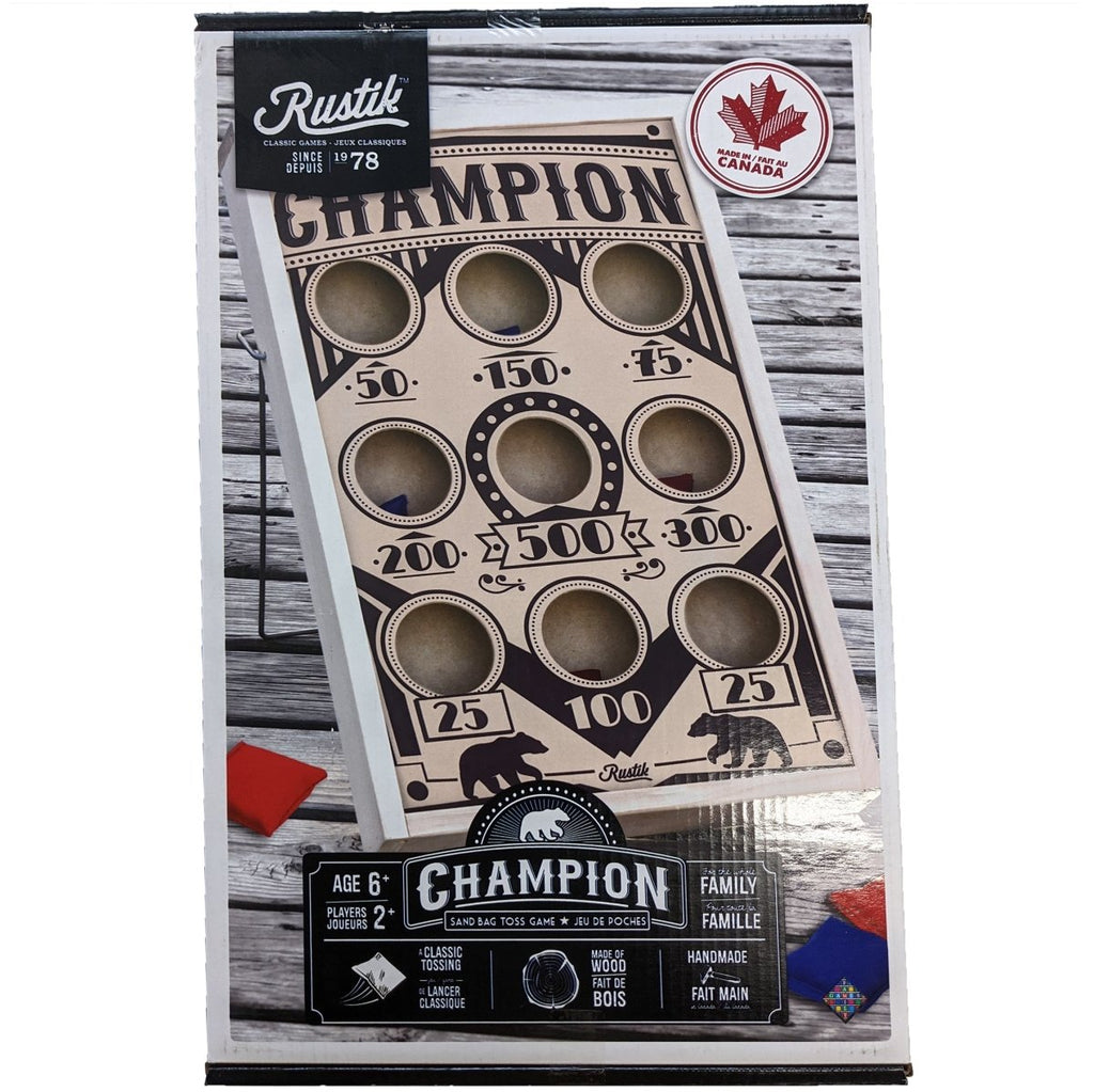 Champion Sand Bag Game (Final Sale) - Rustik Games