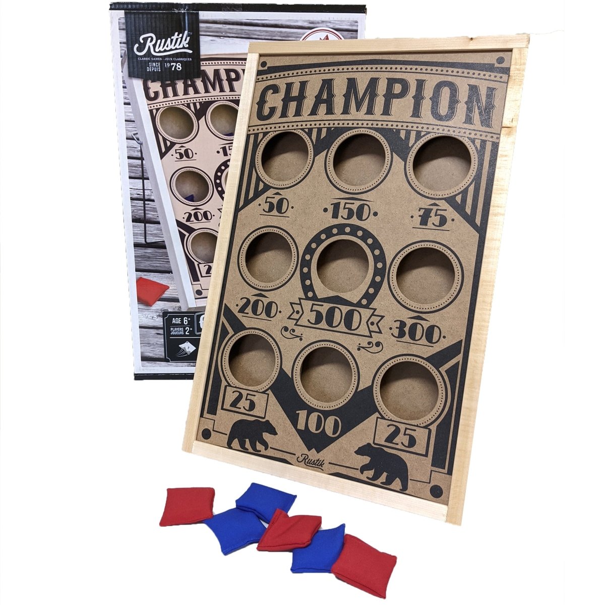 Champion Sand Bag Game (Final Sale) - Rustik Games