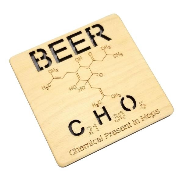 Chemistry Coaster - Beer - Masterpiece