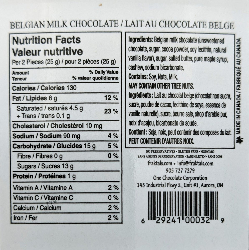 Chocolate Coated Butter Crunch - Bag (Final Sale) - fraktals