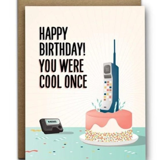 Cool Once Birthday Card - I'll Know It When I See It