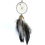 Dream Catcher - White 2" - Monague Native Crafts
