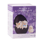 Dark Chocolate Easter Egg with Chicks