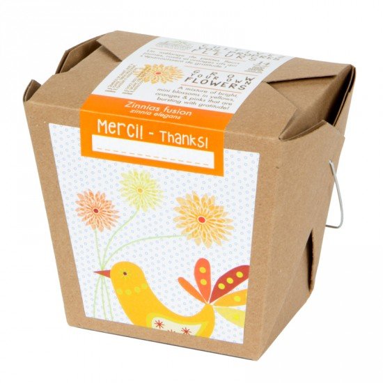 Flower Box - Thank You Zinnias - Mano Verde